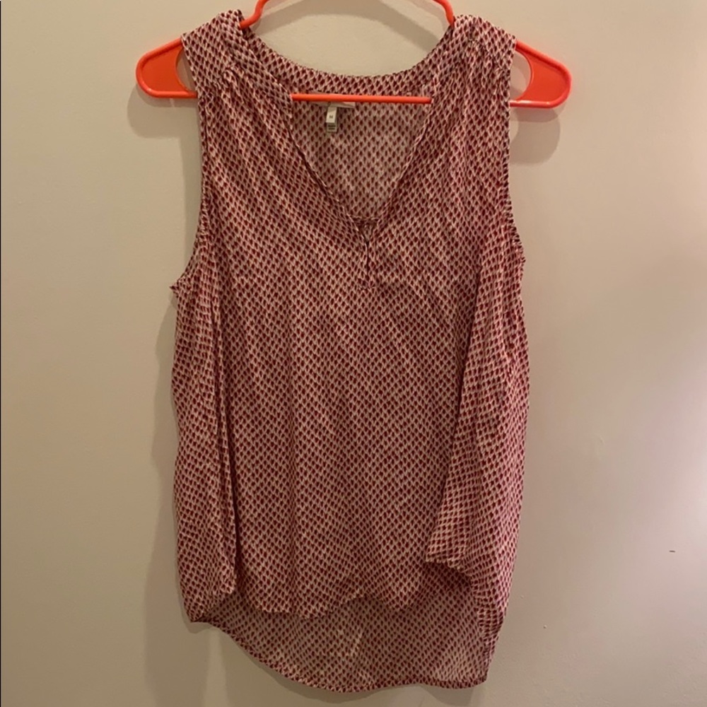 Patterned Joie v-neck